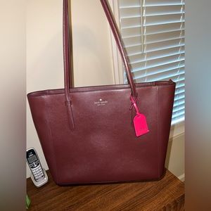 Kate spade burgundy purse